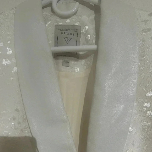 Vintage GUESS Leopard Boyfriend Blazer size S - Picture 2 of 7